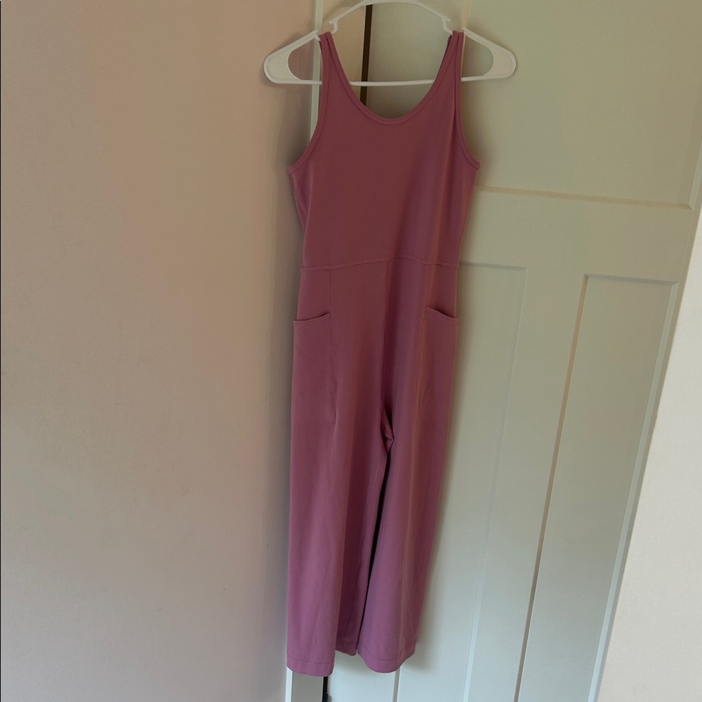 Athleta Girl Pink Jumpsuit